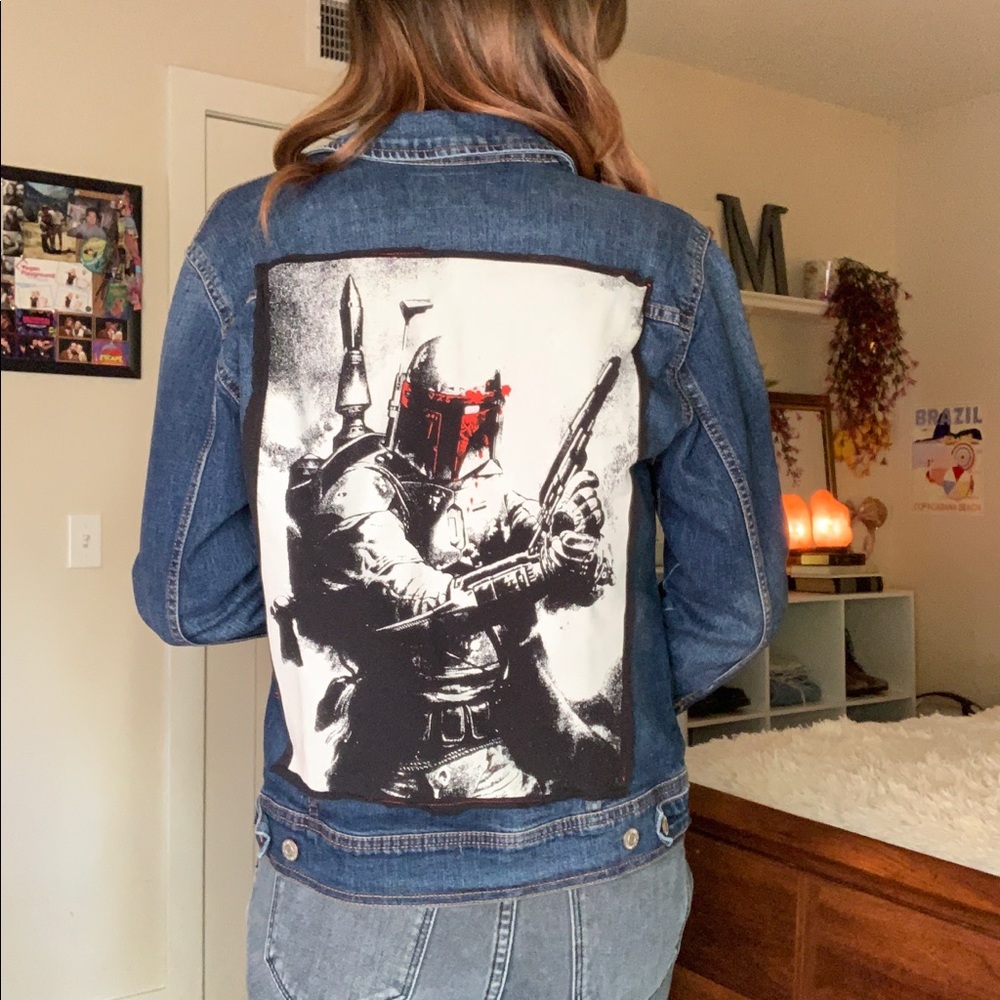 Star Wars Boba Fett Denim Jacket